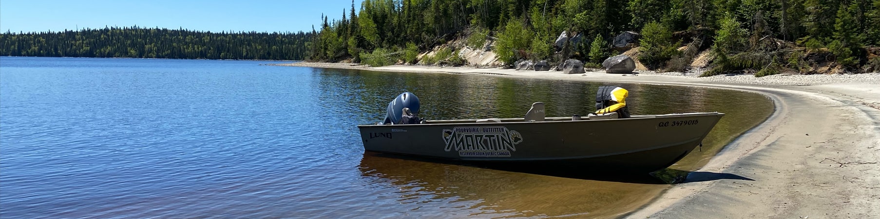 Equipment rental packages — Pourvoirie Martin – Pourvoirie Martin